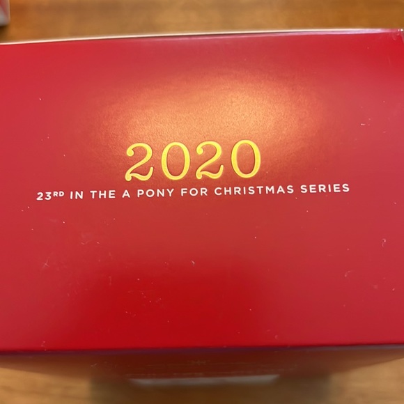 NIB Hallmark A Pony for Christmas 2020 keepsake ornament. 23rd in the series. - Picture 2 of 13